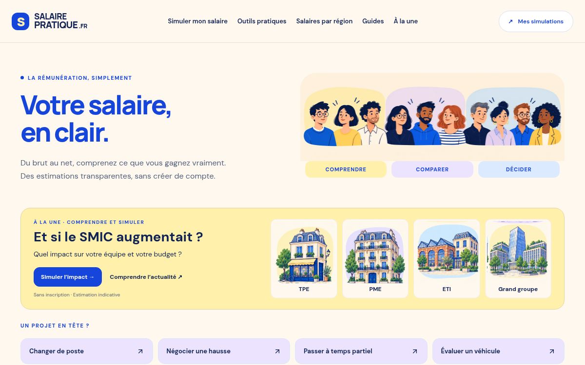 Salaire Pratique